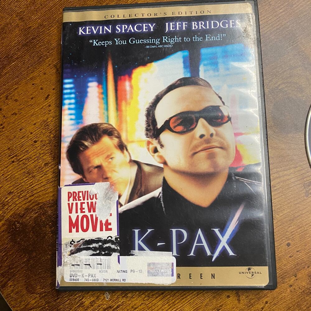 K-Pax (DVD, 2001)